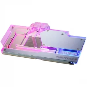 Image of Phanteks Glacier G30 RTX 3080/3090 GPU Full Water Block Asus Strix DRGB Lighting Chrome