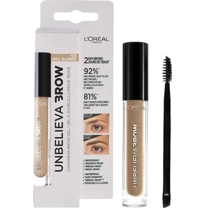 Image of LOreal Unbelievabrow Long-Lasting Brow Gel 102 Cool Blonde