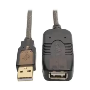 Image of Tripp Lite U026-025 USB 2.0 Active Extension Cable (USB-A M/F) 25 ft. (7.62 m)