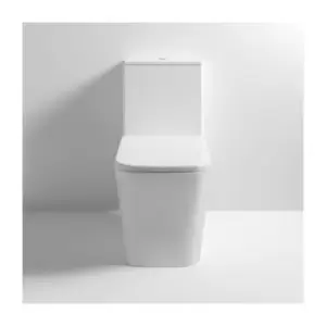 Image of Ava Compact Close Coupled Toilet 620mm Projection - Soft Close Seat - Nuie