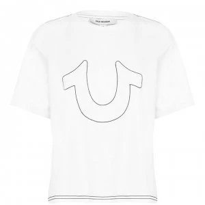 Image of True Religion Jersey T-Shirt - Bright White