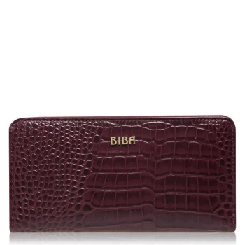 Image of Biba BIBA Zip Around Purse - Burgundy