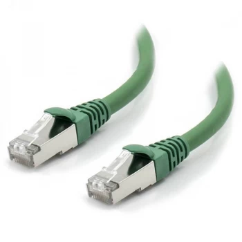 Image of Patch Cord RJ45 CAT.6a F/UTP LSZH Snagless Green - 5 M Full Copper
