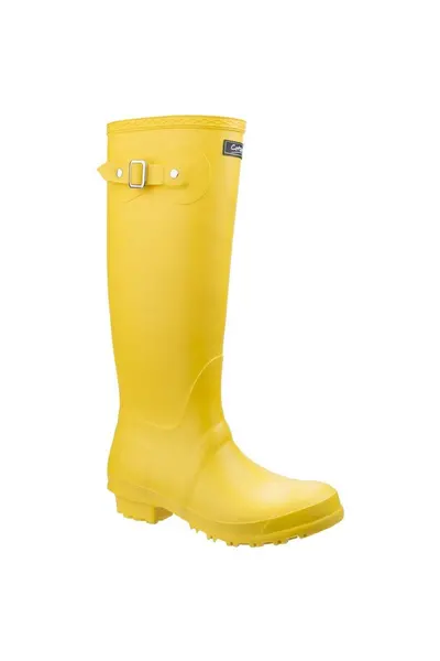 Image of Cotswold 'Sandringham' PVC Wellington Boots Yellow