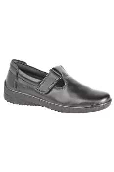 Image of Softie Leather T-Bar Leisure Shoes