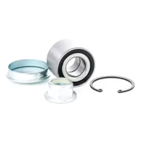 Image of RIDEX Wheel bearing kit 654W0003 Wheel hub bearing,Wheel bearing RENAULT,NISSAN,DACIA,TWINGO I (C06_),CLIO II (BB0/1/2_, CB0/1/2_)