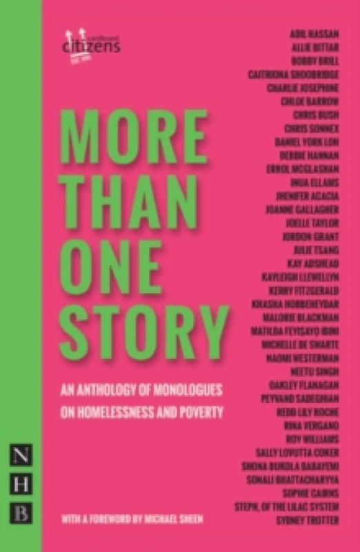 Image of More Than One Story : An Anthology of Monologues on Homelessness and Poverty Paperback / softback