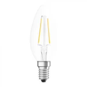 Image of Osram 25W E14 SES LED Filament Candle Light Bulb - Warm White