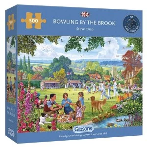 Image of Gibsons Bowling By The Brook Jigsaw Puzzle - 500 Pieces