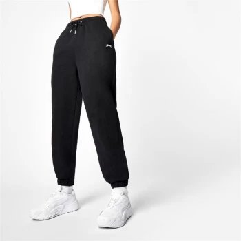 Image of Slazenger x Sophia & Cinzia Fleece Joggers - Black