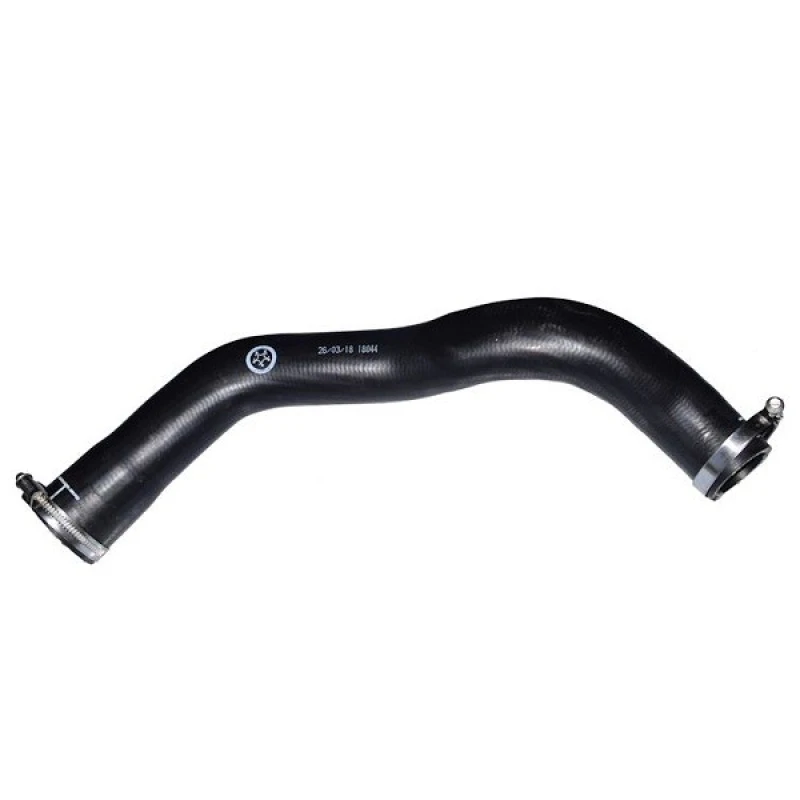 Image of HORTUM 18044 Turbocharger Hose with clamps, Rubber with fabric lining Rubber with fabric lining Charger Intake Hose (3314)