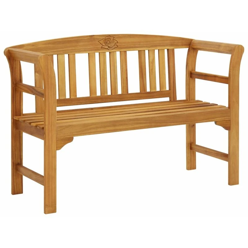 Image of VIDAXL Garden Bench 114cm Solid Acacia Wood Vidaxl 8720286589953