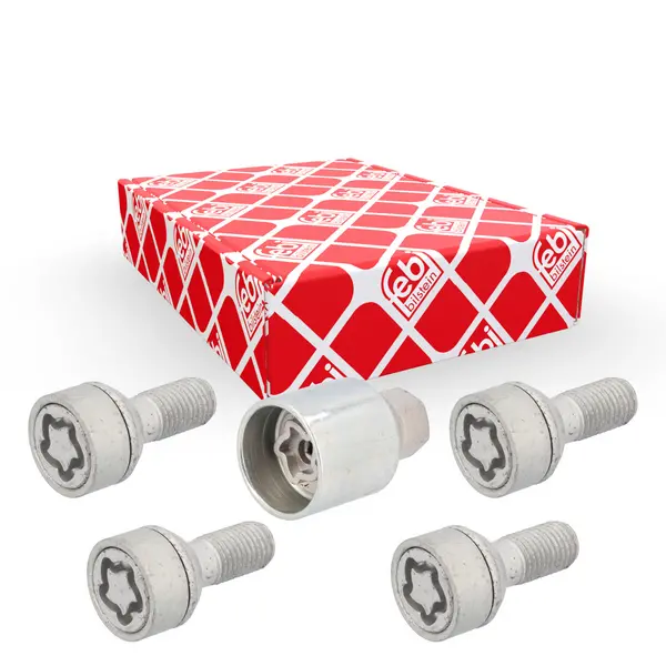 Image of Febi Bilstein Locking Wheel Bolt Kit 27497 by Febi Bilstein Febi-27497