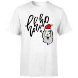 Image of Ho Ho Ho T-Shirt - White - 3XL