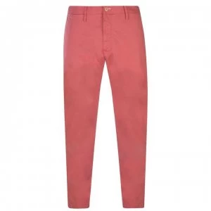 Image of Gant Gant Sun-bleach Trousers Mens - Red 640