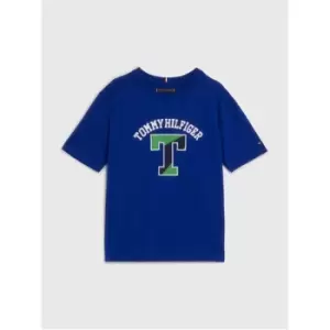 Image of Tommy Hilfiger t Varsity Tee S/S - Blue