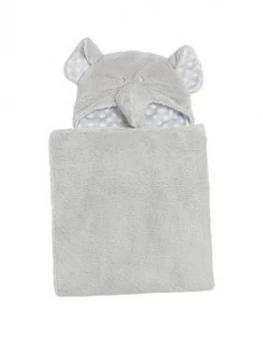 Image of Clair De Lune Elephant Hooded Blanket