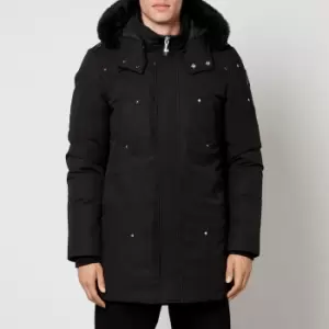 Image of Moose Knuckles Mens Stirling Parka - Black - M
