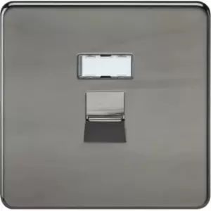 Image of MLA Knightsbridge RJ45 Network Outlet Black Nickel - SFRJ45BN