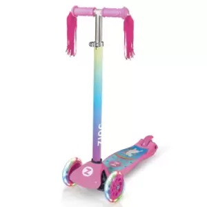 Image of Zinc Light Up Explorer Unicorn Scooter