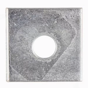 Image of Square Plate Washer Zinc Plated 12mm 50mm Pack of 2