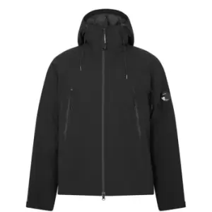 Image of CP COMPANY Lens Pro-Tek Quilted Jacket - Black