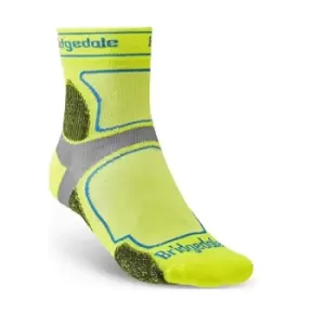 Image of Bridgedale TRAIL RUN Ultralight T2 Coolmax Sport 3/4 Crew Mens - Medium Yellow