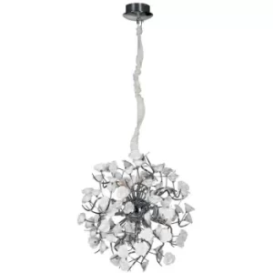 Image of Linea Verdace Rosaluci Pendant Ceiling Light Chrome White