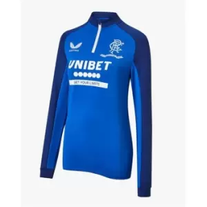 Image of Castore RFC quarter Zip Top Womens - Blue
