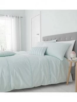 Image of Catherine Lansfield Pom Pom Duvet Cover Set