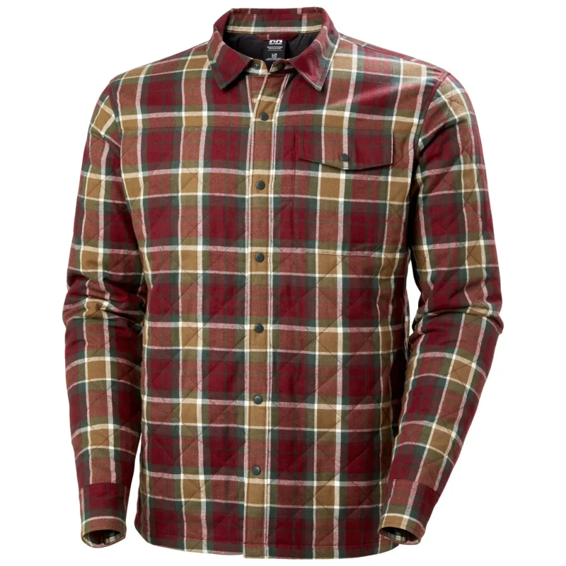 Image of Helly Hansen Shirt Helly Hansen Isfjord Insulated Marron Male S