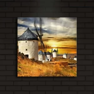 Image of 4040?ACT-6 Multicolor Decorative LED Lighted Canvas Painting