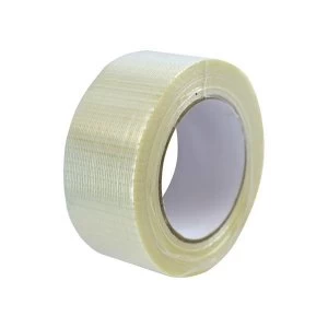 Image of Faithfull Reinforced Crossweave Tape 50mm x 50m