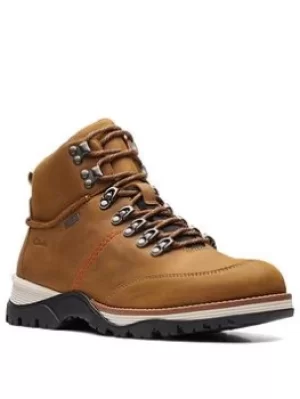 Image of Clarks Toptonpine Boot, Cognac, Size 9, Men