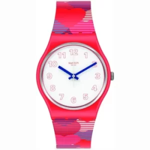 Image of Ladies Swatch Heart Lots Watch