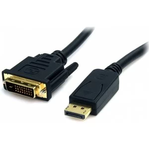 Image of StarTech DP2DVI2MM6 AudioVideo Cable