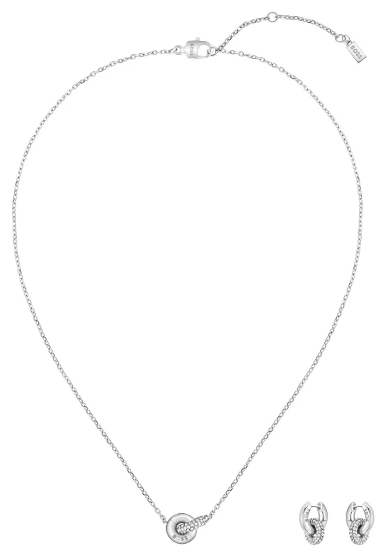 Image of BOSS 1570198 Live Precious Necklace & Earrings Jewellery