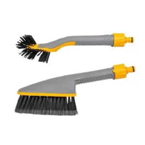 Image of Hozelock 2624 Car Brush Twin Pack