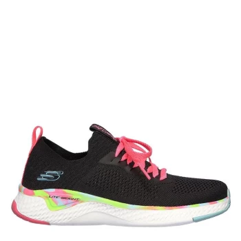 Image of Skechers Fuse Girls Runners - Black