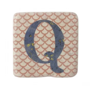 Image of Letter Q Coasters By Heaven Sends