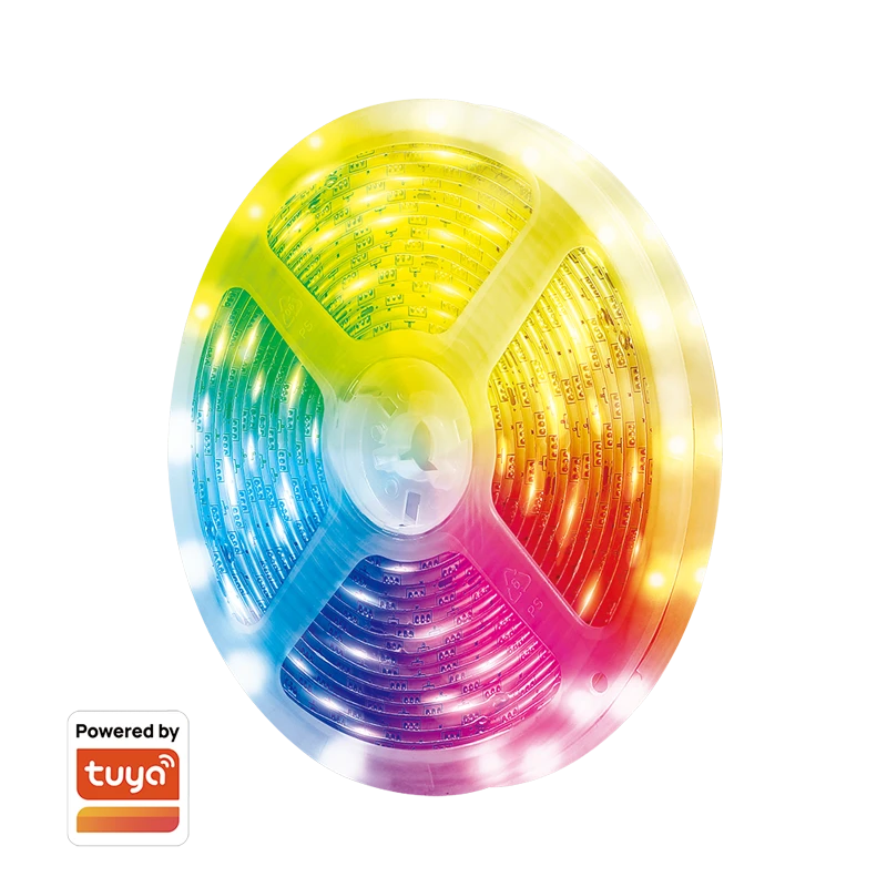 Image of LogiLink WiFi Smart RGB Light Strip. 5m. Tuya compatible