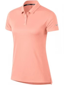 Image of Nike Golf Dry Short Sleeve Polo Pink
