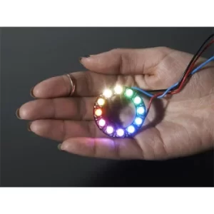 Image of Adafruit 2852 NeoPixel Addressable LED Ring 12 x 5050 RGBW (Natura...