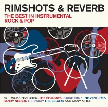 Image of Rimshots & Reverb The Best in Instrumental Rock and Pop by Various Artists CD Album
