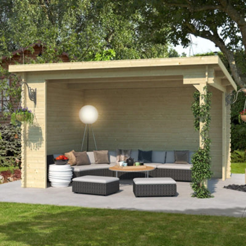 Image of Lasita Maja Lasita Osland Buffalo 380 - 3.80M X 2.75M - 28mm Wall Logs