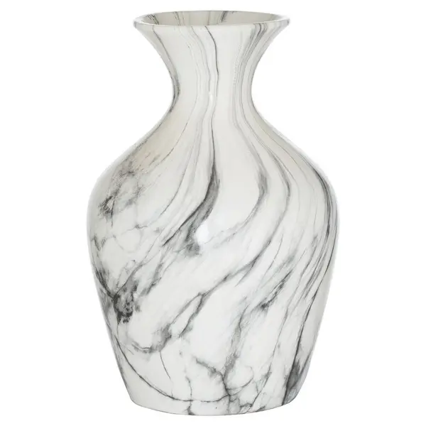 Image of Marble Ellipse Large Vase