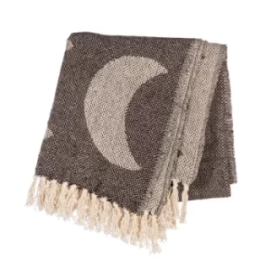 Image of Phases of the Moon Jacquard Throw