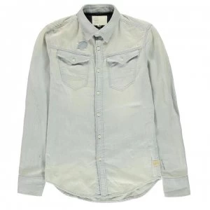 Image of G Star Star Arc 3D Long Sleeve Shirt - lt vintage aged