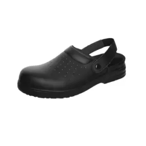 Image of Dennys Safeway Safety Sandals (36) (Black)