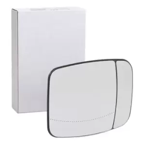 Image of ALKAR Wing Mirror Glass 6471645 Side Mirror Glass,Mirror Glass OPEL,RENAULT,FIAT,Vivaro B Combi (X82),Vivaro B Kastenwagen (X82)